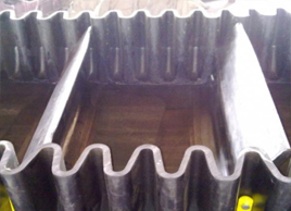 耐酸堿擋邊輸送帶