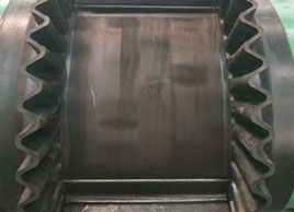 大傾角擋邊輸送帶