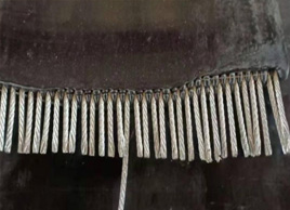 礦用鋼絲繩芯阻燃皮帶