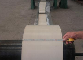 大傾角白色皮帶